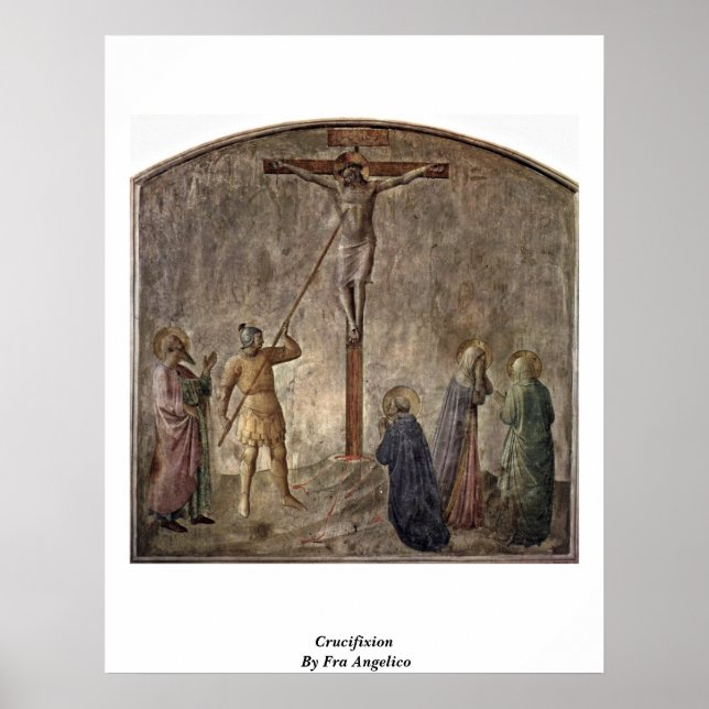 Crucifixion by Fra Angelico Poster (Framsidan)