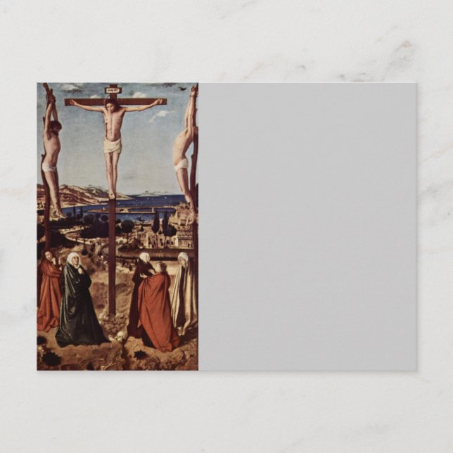 Crucifixion c1455 vykort (Framsida)