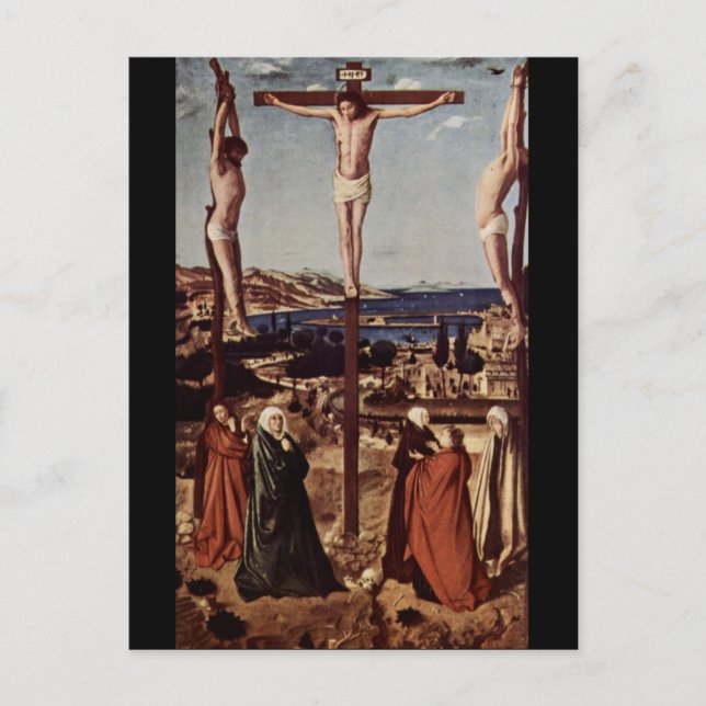 Crucifixion c1455 vykort (Framsida)
