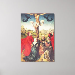 Crucifixion c.1510 (olja på panel) canvastryck