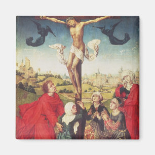 Crucifixion c.1510 (olja på panel) magnet