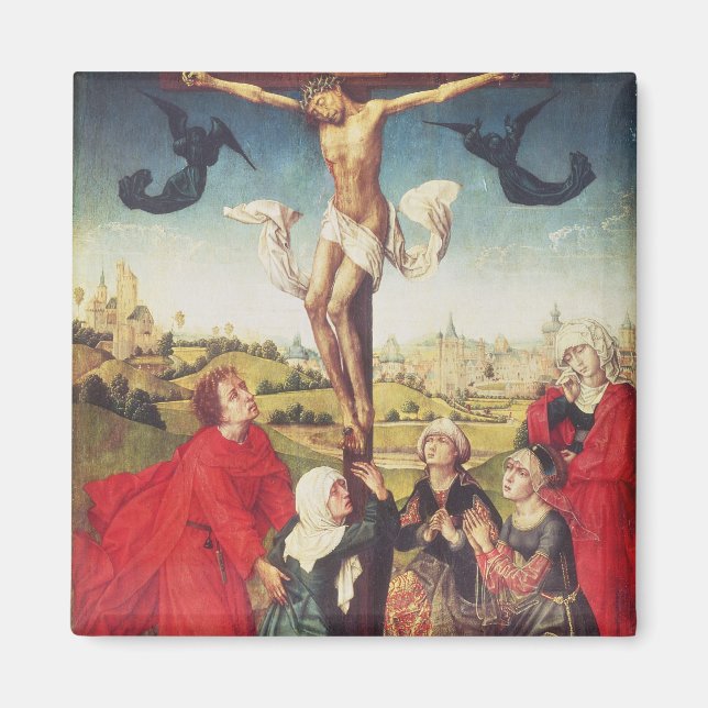Crucifixion, c.1510 (olja på panel) magnet (Framsidan)
