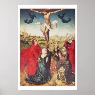Crucifixion, c.1510 (olja på panel) poster