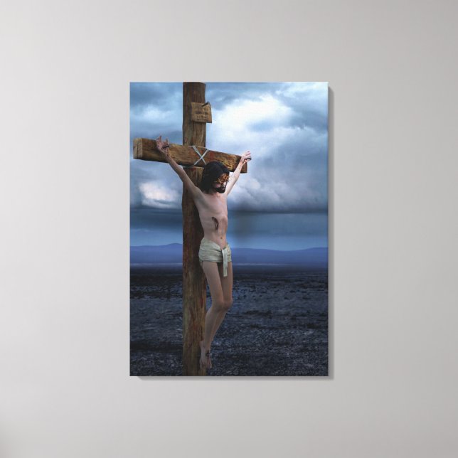 Crucifixion Canvastryck (Framsida)