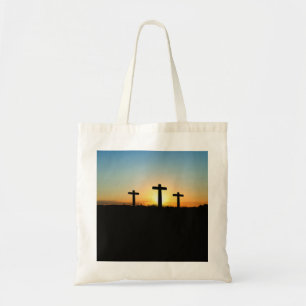 Crucifixion Kor vid Sunset Tygkasse