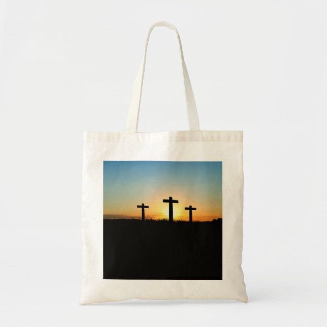 Crucifixion Kor vid Sunset Tygkasse (Framsidan)