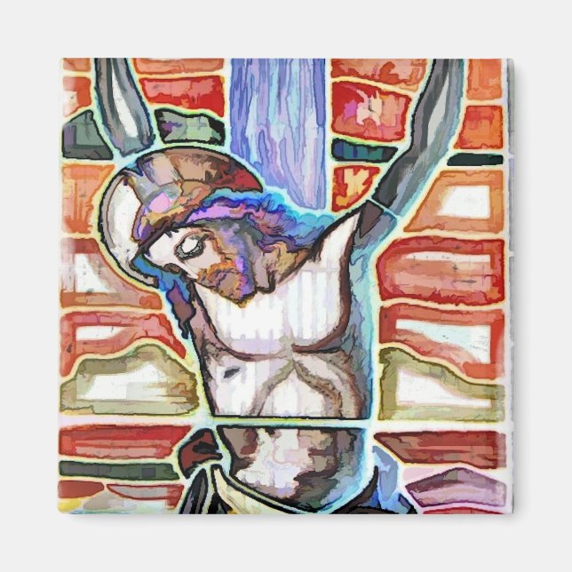 CRUCIFIXION MAGNET (Framsidan)