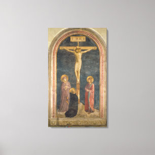 Crucifixion med oskulden, SS. John Evangelien Canvastryck