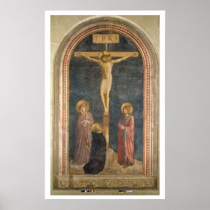 Crucifixion med oskulden, SS. John Evangelien Poster