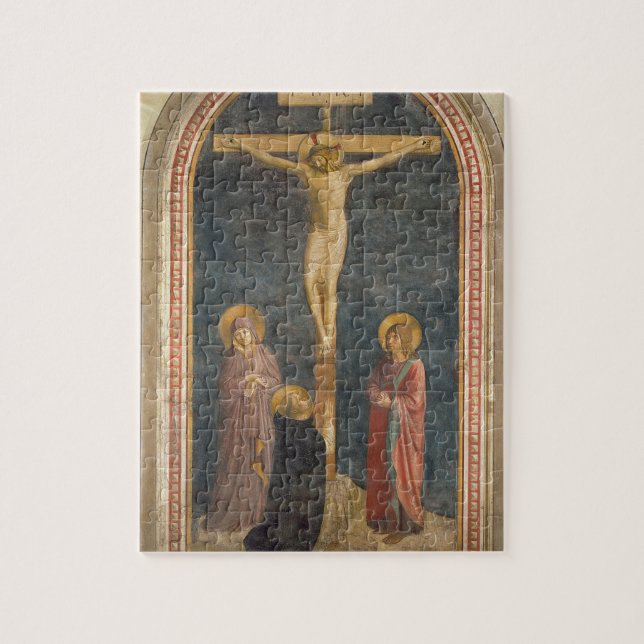 Crucifixion med oskulden, SS. John Evangelien Pussel (Vertikal)