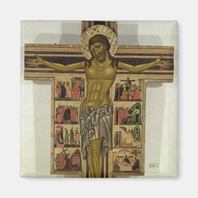 Crucifixion med Passionsberättelser, School of of  Magnet (Framsidan)