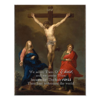 Crucifixion of Christ 11x14 Print Fototryck