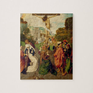 Crucifixion (olja på panel) pussel