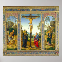 Crucifixion - Pietro Perugino Fine Art Poster