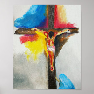 Crucifixion Print Poster