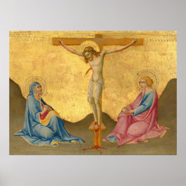 Crucifixion - Sano di Pietro Fine Art Poster
