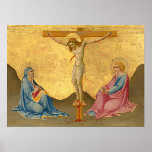 Crucifixion - Sano di Pietro Fine Art Poster