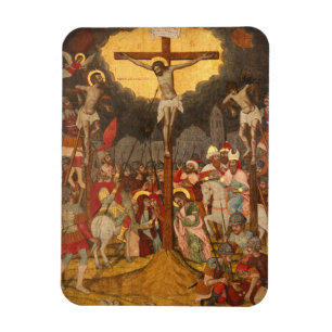 Crucifixion Scene 1711 Magnet