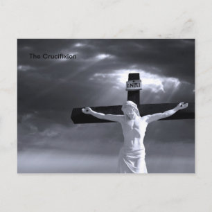 Crucifixion-vykort Vykort