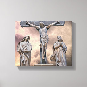 Crucifixion Wrapped Canvas