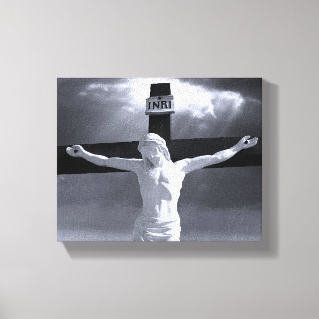 Crucifixion Wrapped Canvas (Framsida)