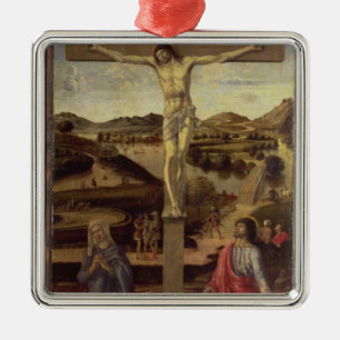 Crucifixionen, c.1455 julgransprydnad metall