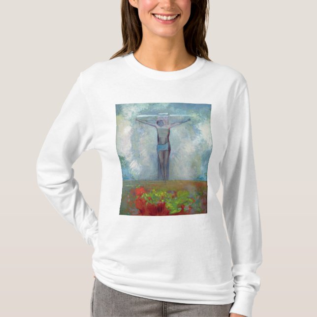 Crucifixionen, c.1910 tee shirt (Framsida)
