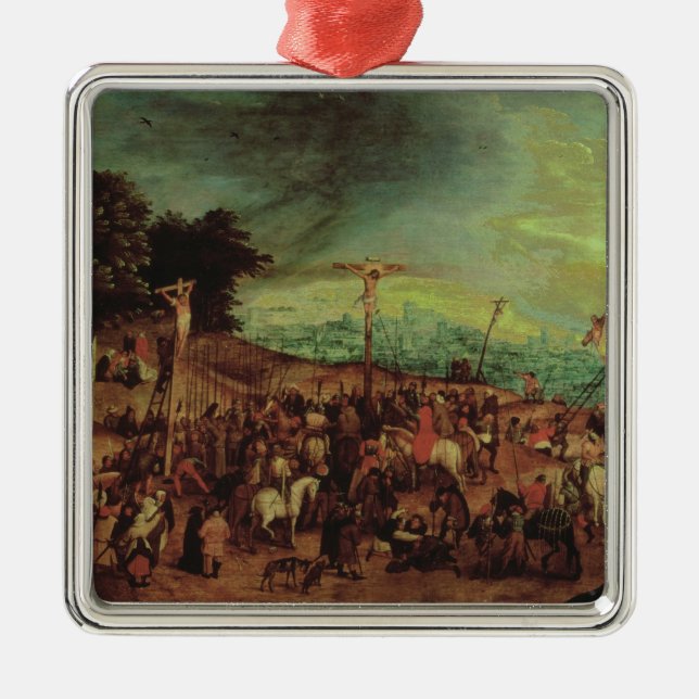 Crucifixionen Julgransprydnad Metall (Framsidan)