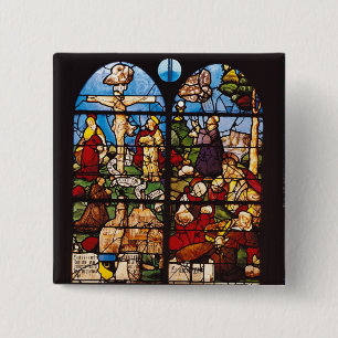 Crucifixionen och Mountet of Olives, 1533 Knapp
