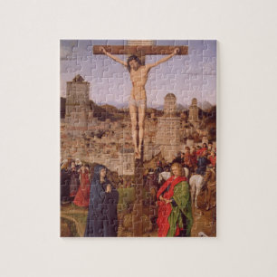 Crucifixionen (olja på panel) pussel
