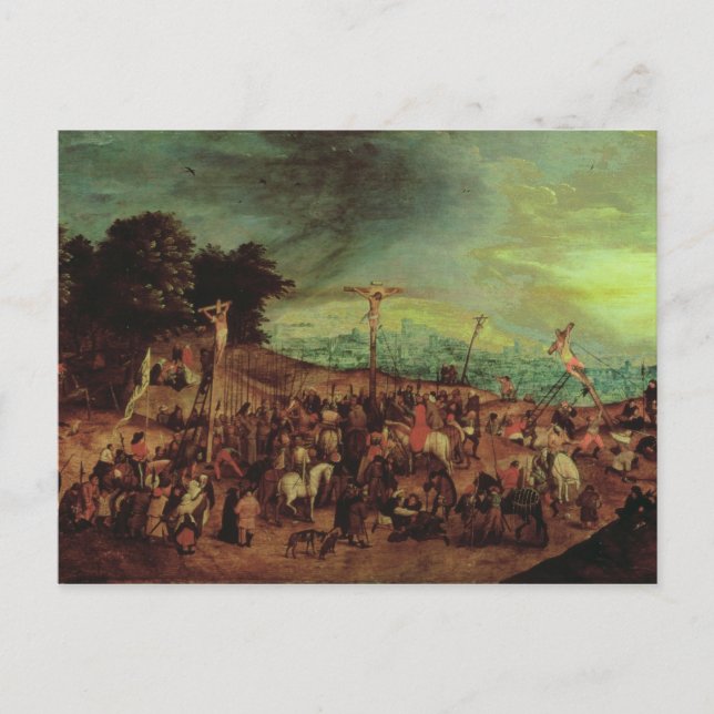 Crucifixionen Vykort (Framsida)