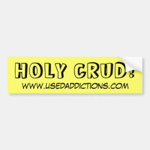 CRUD HELIGA! , www.usedaddictions.com Bildekal
