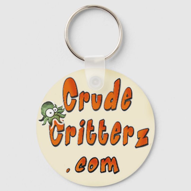 Crude Critterz Keychain Nyckelring (Framsida)