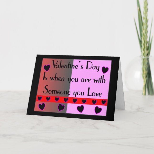 Cruel & Elak Valentine Cards Helgkort (Framsida)