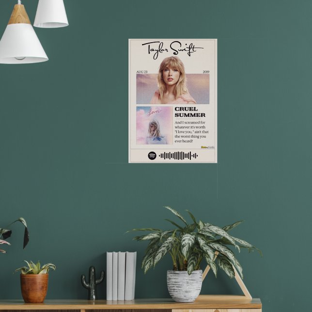 Cruel Summer Poster (Vardagsrum 1)