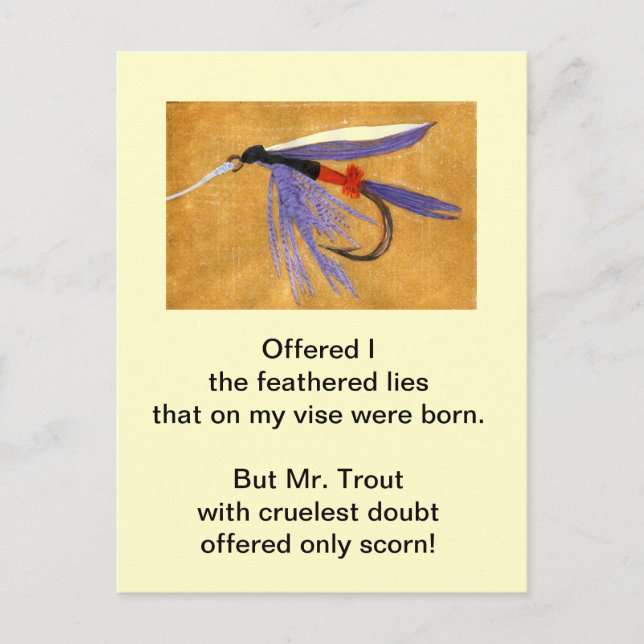 "Cruel Trout" vykort "Freight Tåg" (Framsida)