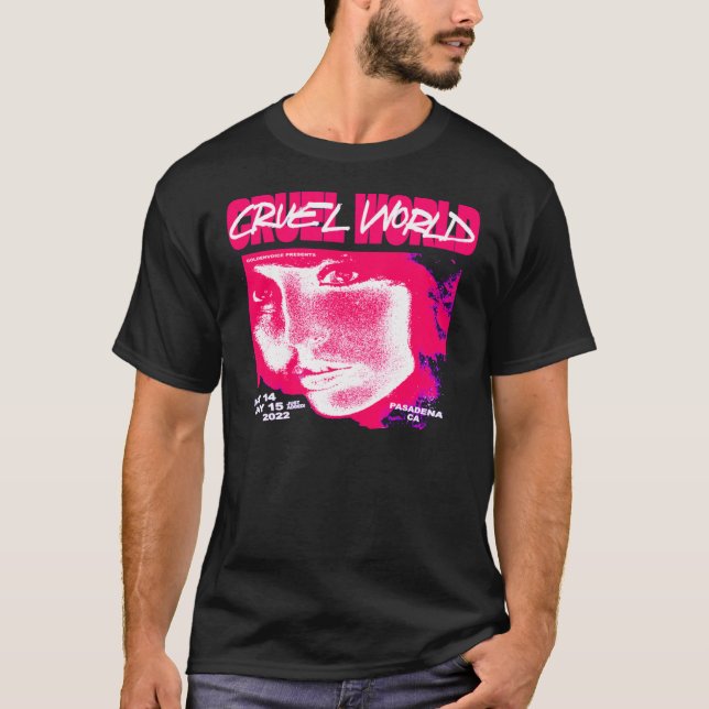 Cruel World Festival 2022 Classic T-Shirt (Framsida)