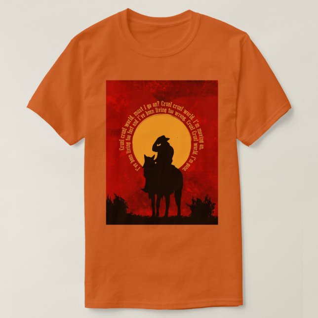 Cruel World T Shirt (Design framsida)