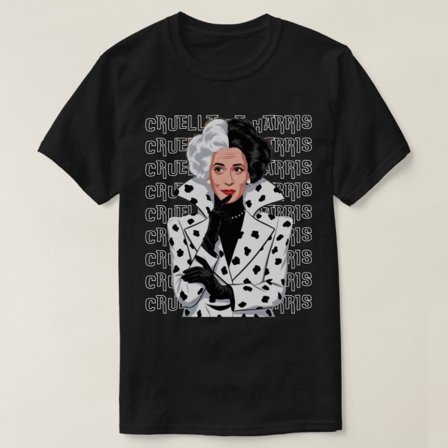 Cruella De Harris 2024 T Shirt (Design framsida)