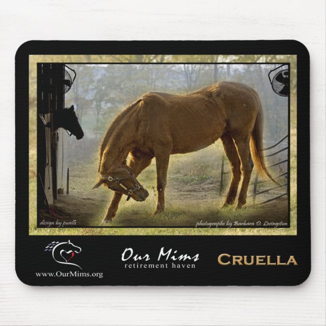 Cruella Mousepad Musmatta (Framsidan)