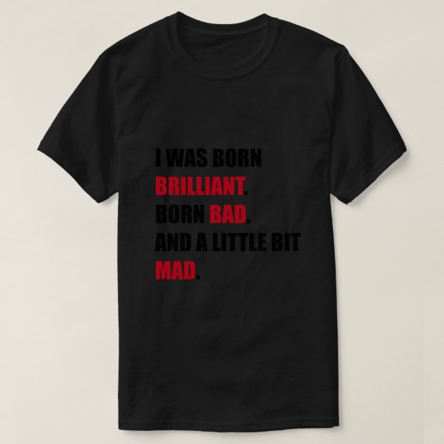 Cruella Movie Quote T Shirt (Design framsida)