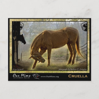 Cruella-vykort Vykort