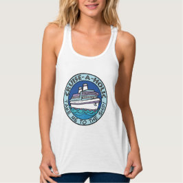 Cruise-A-Holic skjortor & jackor Linne Med Racerback