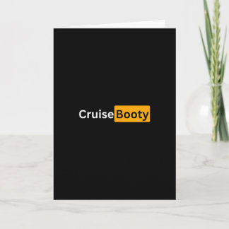 Cruise Booty - Y Kryssning Avresa Presenter Kort