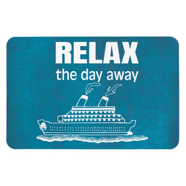 Cruise Cabin Stateroom Door Marker Funny Magnet (Horisontell)