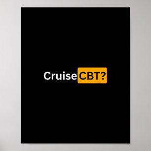 Cruise Cbt - Y Kryssning Bon Voyage Gåvor Poster