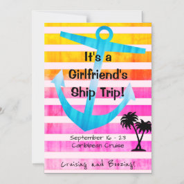 Cruise Door Magnet Girlkompisar i Shock rosa