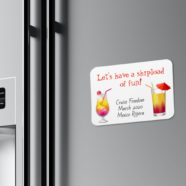 Cruise Dörr Staterum Magnet Drycker Cocktail (Skapare uppladdad)