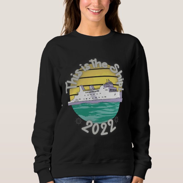Cruise For Men Women Cruising Ship Vacation T Shirt (Framsida)