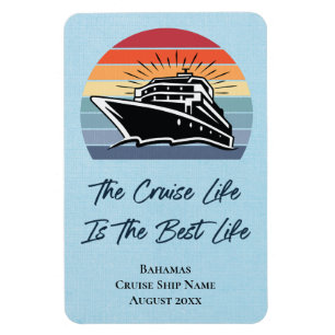 Cruise Frakt Bahamas Cabin Stateroom Door Marker Magnet